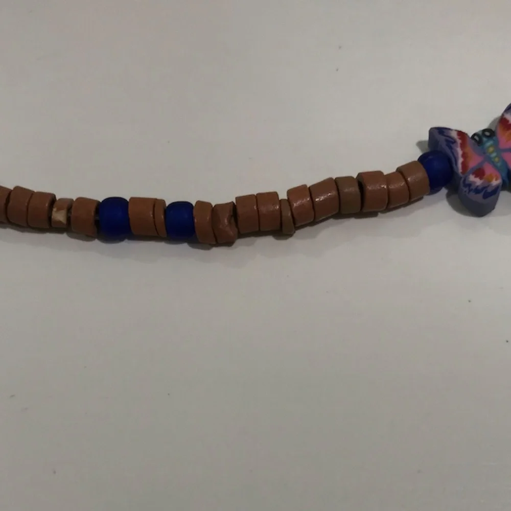 Bohemian Butterfly🦋🦋🦋Beaded Artisan Necklace - Picture 7 of 9